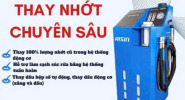 DỊCH VỤ MỚI – THAY NHỚT CHUYÊN SÂU LÀM SẠCH ĐỘNG CƠ 